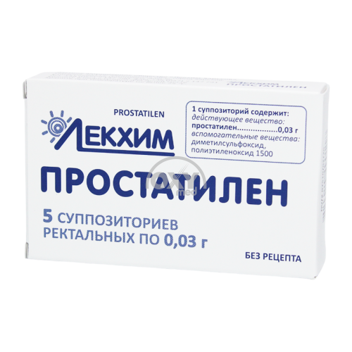 product-Простатилен 0,03 г №5 суппозитории