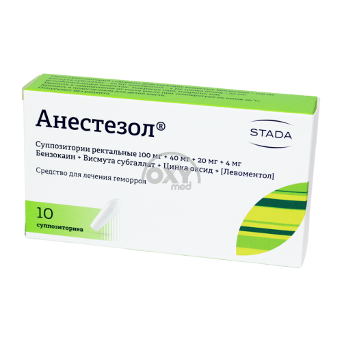 product-Анестезол свечи №10