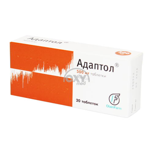 product-Адаптол 500 мг №20*