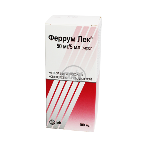 product-Ferrum Lek 50mg/5ml 100ml