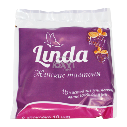 product-Тампоны гигиенические "Linda" №10 (бумажная упаковка)