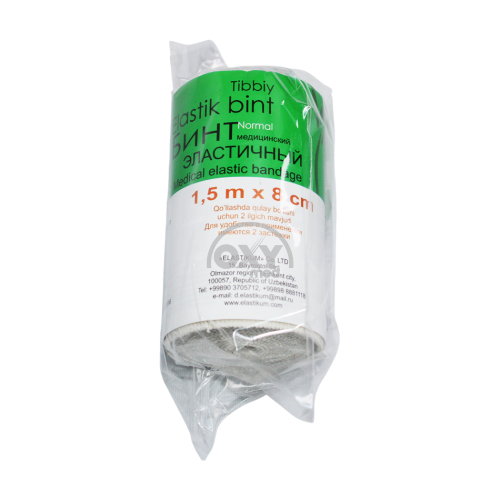 product-Бинт эластичный "NORMAL" медицинский 8 см х 1,5 м