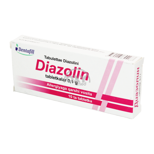 product-Диазолин 0,1 №10 таблетки