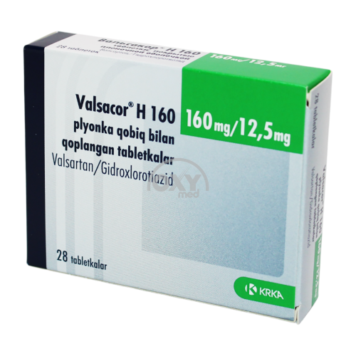 product-Valsacor N 160 mg/12,5 mg № 28 tabletka
