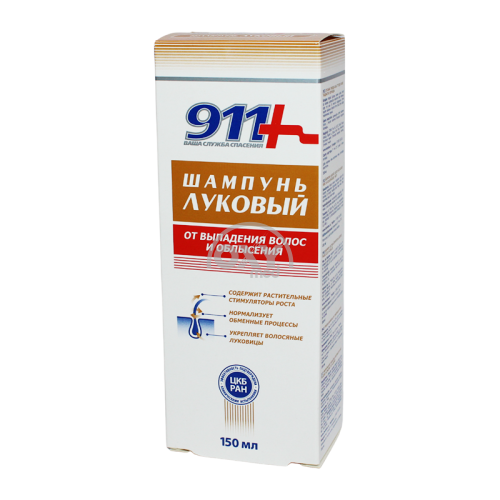 product-Soch to'kilishi uchun shampun 911 piyoz 150ml