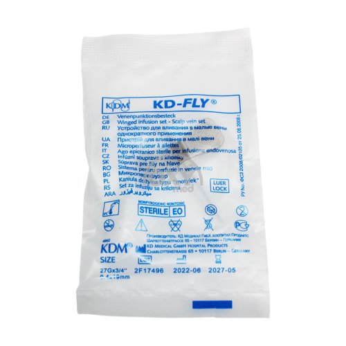 product-Устройство для вливания в малые вены однократного применения KD-FLY 27G