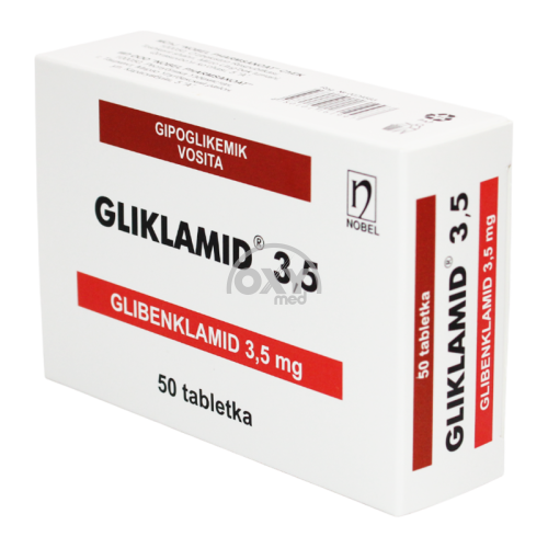 product-Gliklamid 3,5 mg № 50