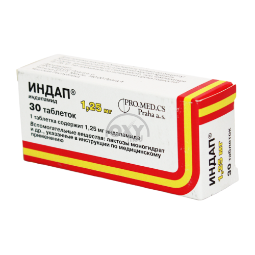 product-Indap 1,25 mg № 30