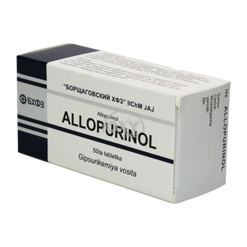 product-Аллопуринол 0,1 г №50