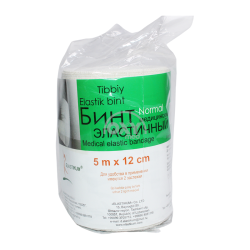 product-Бинт эластичный "NORMAL" медицинский 12 см х 5 м