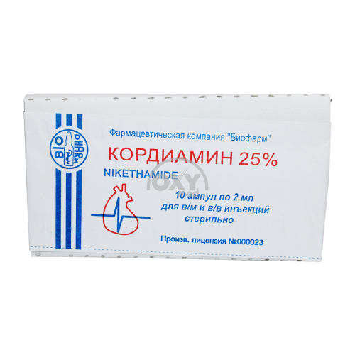 product-Kordiamin 25% 2ml № 10