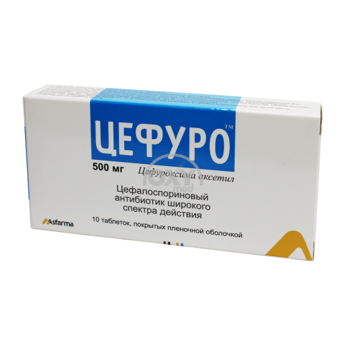 product-Цефуро 500 мг №10