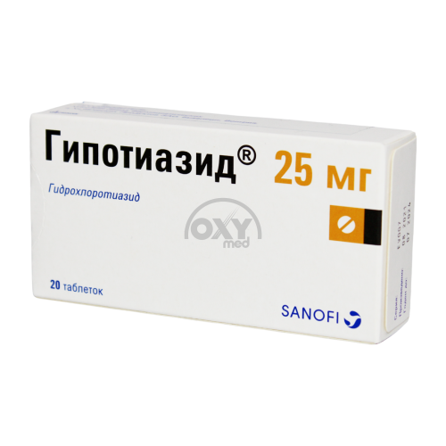 product-Gipotiazid 25 mg № 20