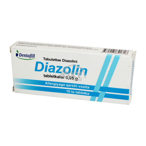 product-Диазолин 0,05 №10