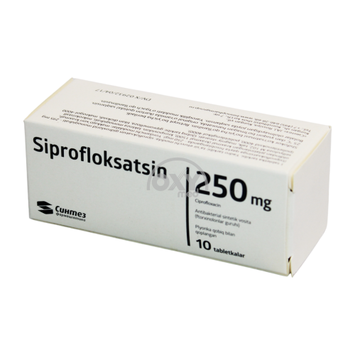 product-Siprofloksatsin 0,25 No 10