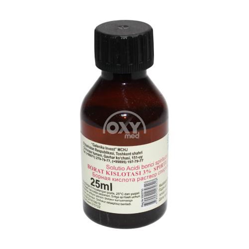 product-Борная кислота 3% раствор 25 мл