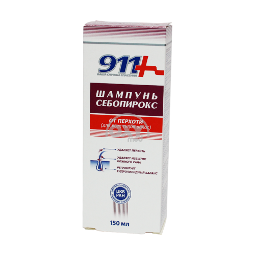 product-Шампунь Серия 911 Себопирокс 150 мл