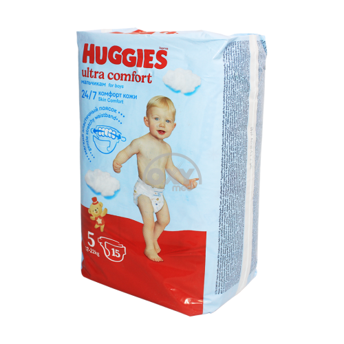 product-Подгузники Huggies Ultra Comfort размер #5 №15 для мальчиков