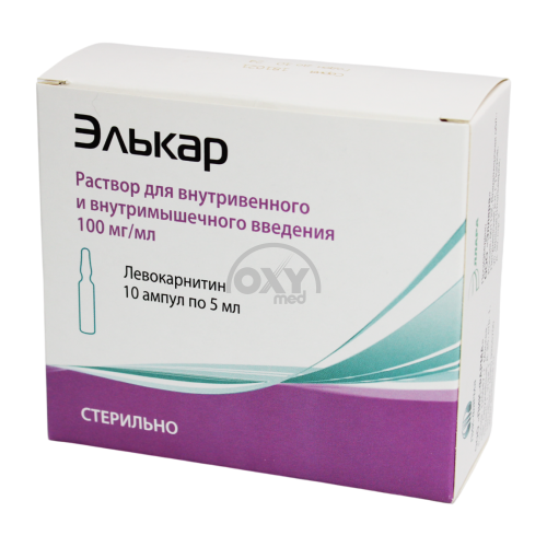 product-Elkar 100 mg/ml 5 ml No 10