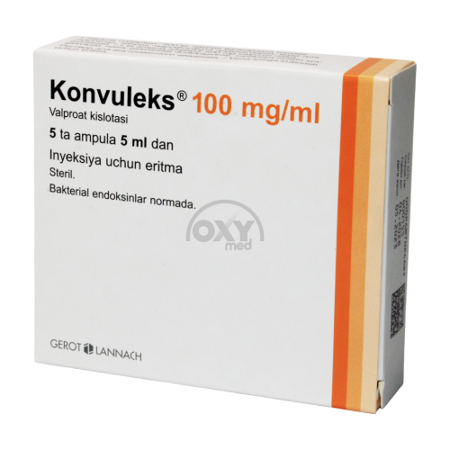 product-Конвулекс 100 мг/мл 5 мл №5