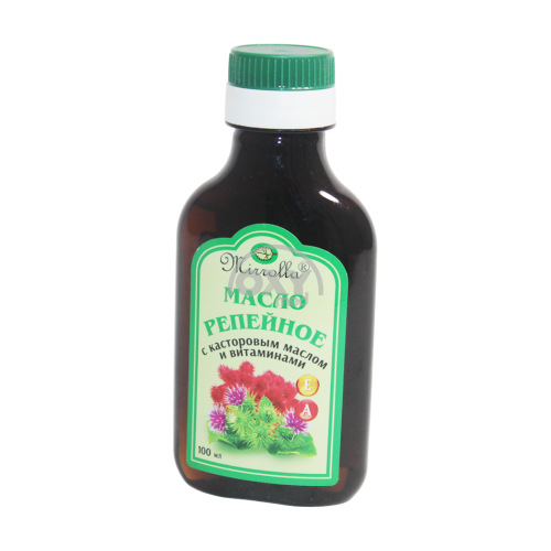 product-Масло "Репейное" с касторовым маслом и витаминами А, Е 100 мл