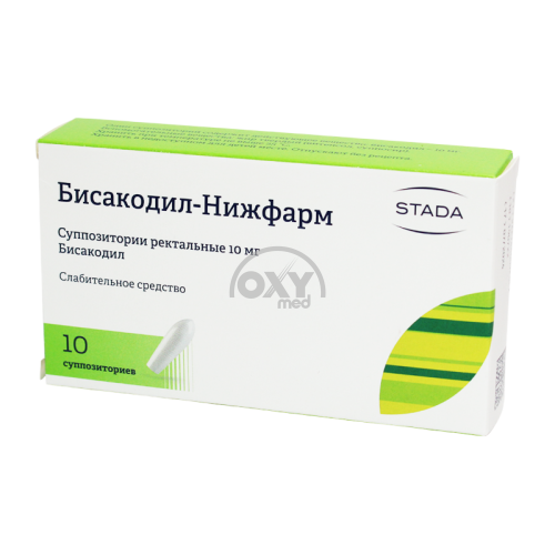 product-Бисакодил-Нижфарм 0,01 №10 суппозитории ректальные