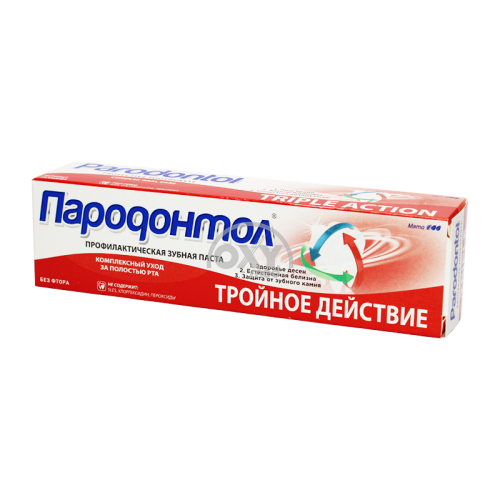 product-Зубная паста "Пародонтол" Тройное действие 124 г