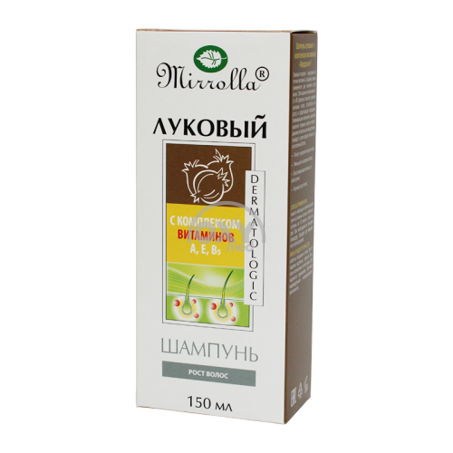 product-Шампунь луковый против выпадения волос с комплексом витаминов 150 мл