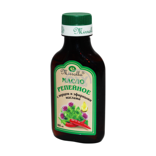 product-Масло репейное с перцем и эфирными маслами 100 мл