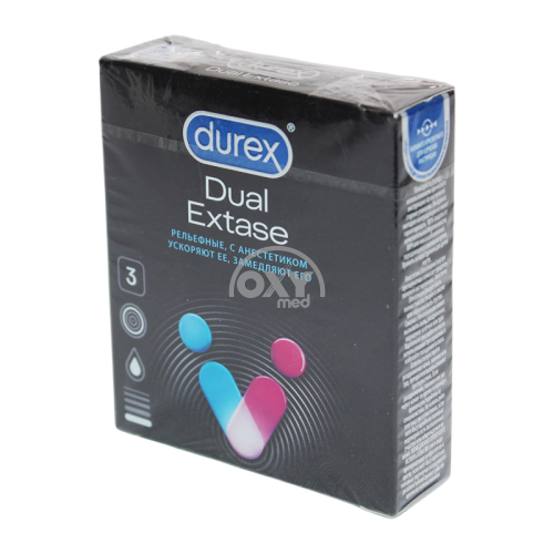 product-Презервативы "Durex" Dual Extase №3