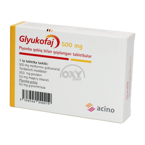 product-Glyukofag 500 mg № 60
