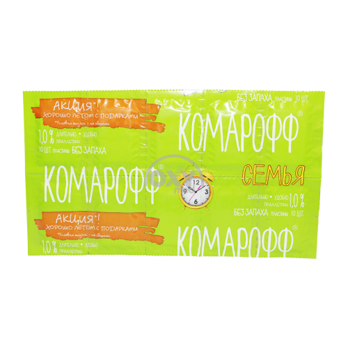 product-416 Пластины "Комарофф" Семья №10
