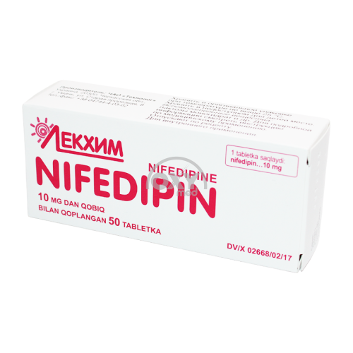 product-Nifedipin 10 mg № 50