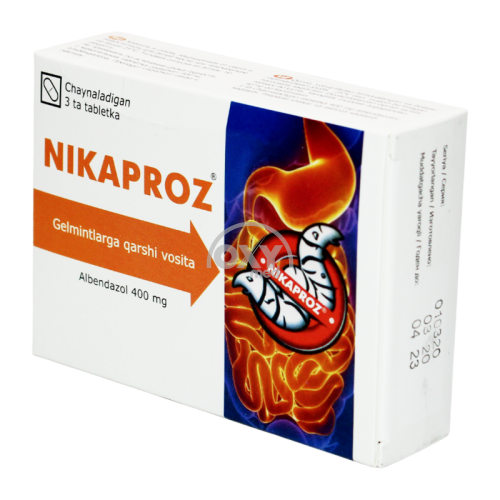 product-Никапроз 400 мг №3 таблетки