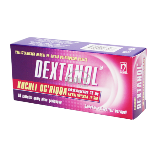 product-Dekstanol 25 mg № 10