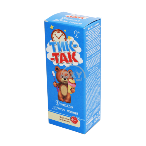 product-Зубная паста "Тик-Так" фруктовое мороженое 2+ 62 г