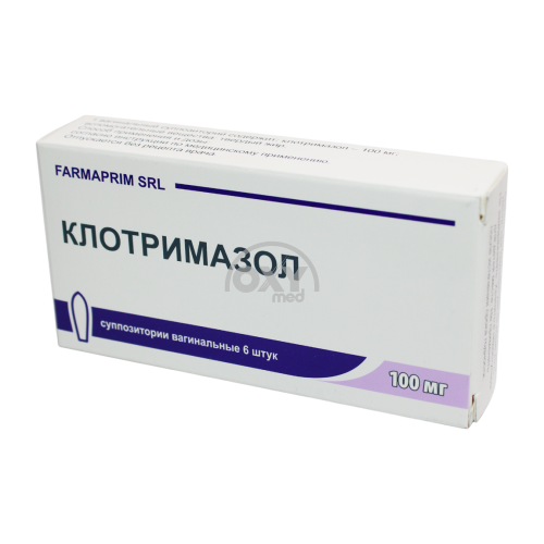 product-Клотримазол 100 мг №6 суппозитории вагинальные
