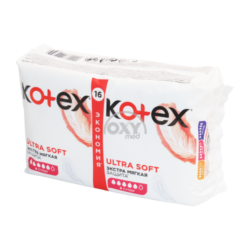 product-Прокладки гигиенические Kotex Ultra Soft супер №16