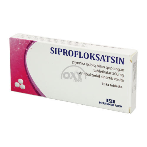 product-Siprofloksatsin 500 mg № 10