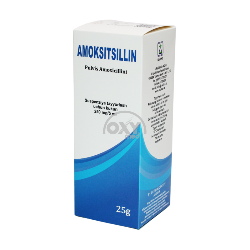 product-Амоксициллин 250 мг/5 мл порошок для приг. суспензии 25 г