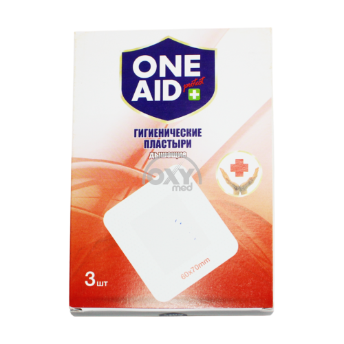 product-Пластыри гигиенические "ONE AID" нетканые 60*70 мм №3