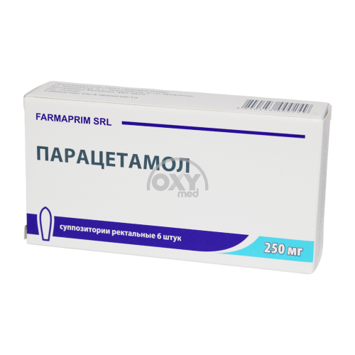 product-Paratsetamol 250 mg № 6 rektal shamlar