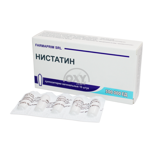 product-Nistatin 500 000 dona No 10 sup.vagina.