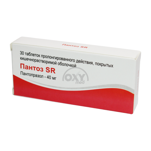 product-Пантоз SR 40 мг №30