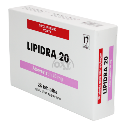 product-Lipidra 20 mg № 28