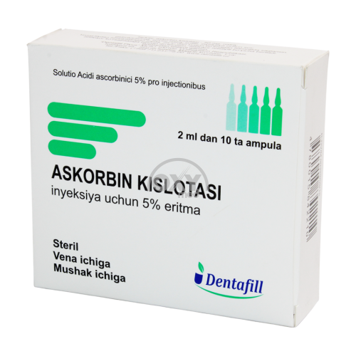 product-Askorbin kislotasi 5% 2ml No 10