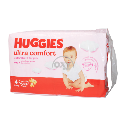 product-Huggies UC bezi o'lchami №4 №80 qizlar uchun