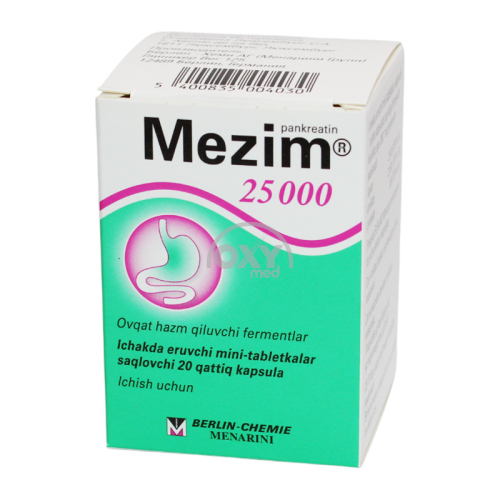 product-Мезим 25 000 №20 капсулы