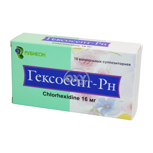 product-Hexosept-Rn 16 mg № 10 vaginal shamlar