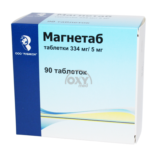 product-Magnetab 334 mg/5 mg № 90